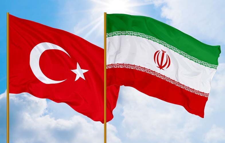پرچم ایران و ترکیه