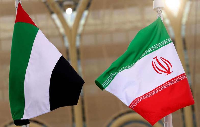 پرچم ایران و امارات